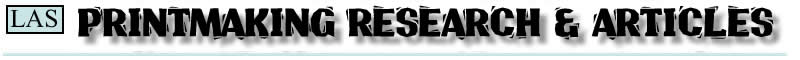 printmaking articles