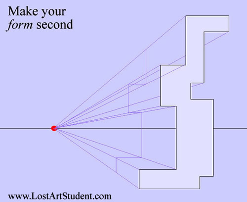 shape to form second step