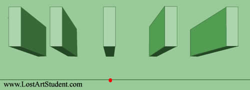 depth lesson- linear perspective- step seven