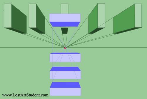 depth lesson- linear perspective- step nine
