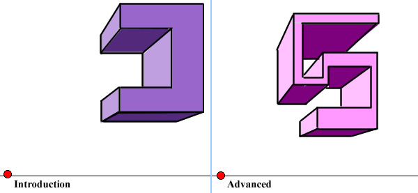 slides single forms- introduction to advanced linear perspective